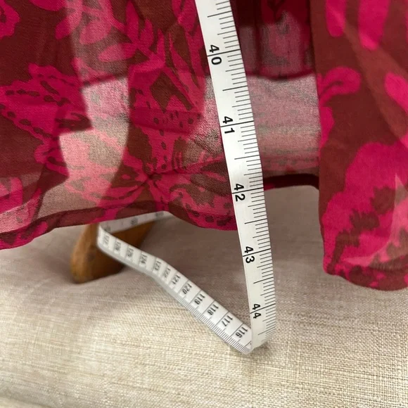 Torrid Burgundy Floral Maxi Dress - Picture 5 of 7